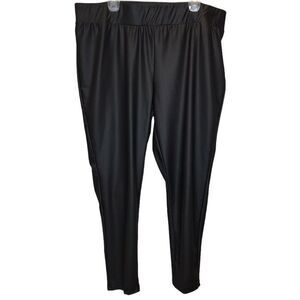 George PVC Leggings EUC Plus sz 3X